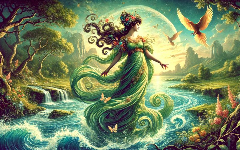 En este momento estás viendo Egina, la ninfa náyade amante de Zeus