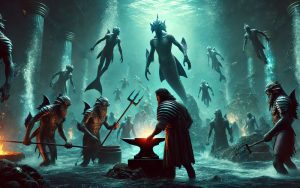 Telquines, El Pueblo Pez De La Isla De Rodas