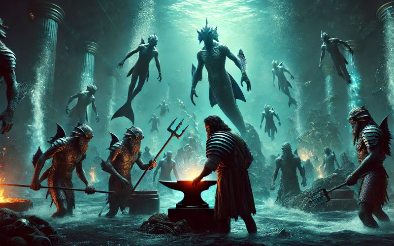 En este momento estás viendo Telquines, el pueblo pez de la Isla de Rodas